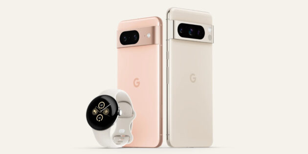 Google показала новые Pixel 8, Pixel 8 Pro и Pixel Watch 2 на официальном сайте